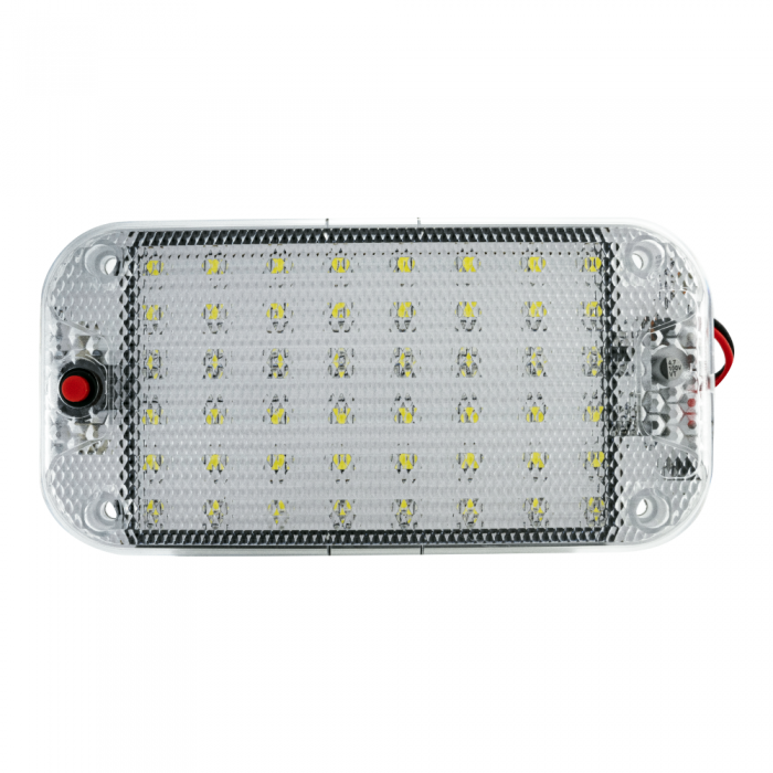 Плафон салонный G-3358 150×75 мм 5W с кнопкой (LED освещение авто)